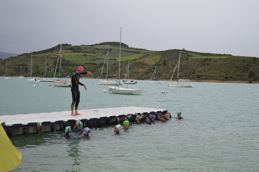Inicio de los entrenamientos en aguas abiertas